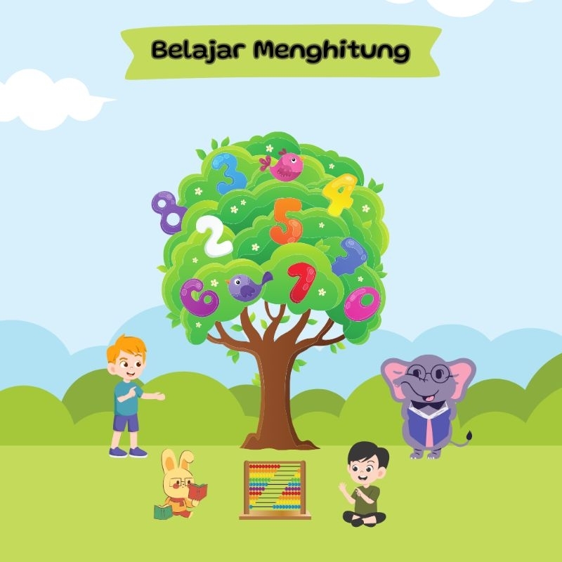 Buku belajar menghitung untuk anak-anak PDF A4