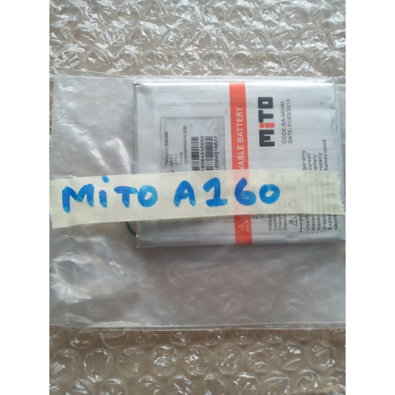 Batre Hp Mito A160 ori cabutan normal.