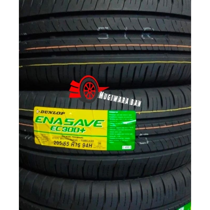 BAN MOBIL DUNLOP 205 65 R15 ENASAVE EC300+ TUBELESS UNTUK INNOVA LAMA