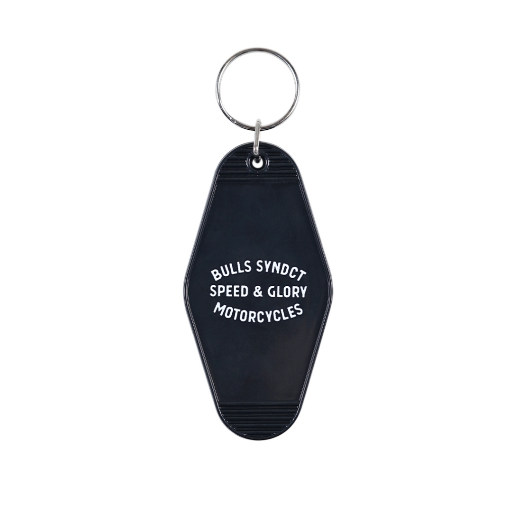 BULLS SYNDICATE Keychain | Motel Keychain Glory Black