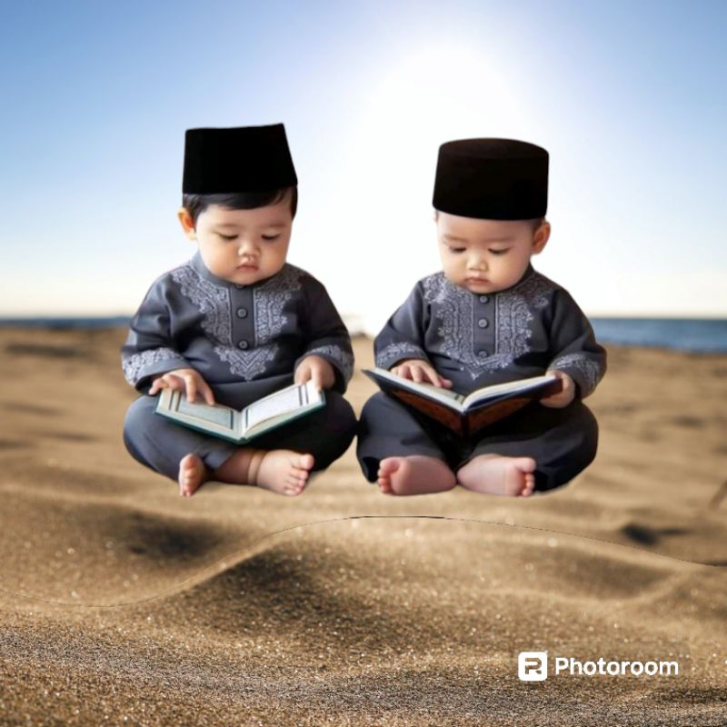 SONGKOK PECI HITAM POLOS NON AC BAYI BALITA ANAK ANAK USIA 2 BULAN SAMPAI 5 TAHUN TINGGI 9CM