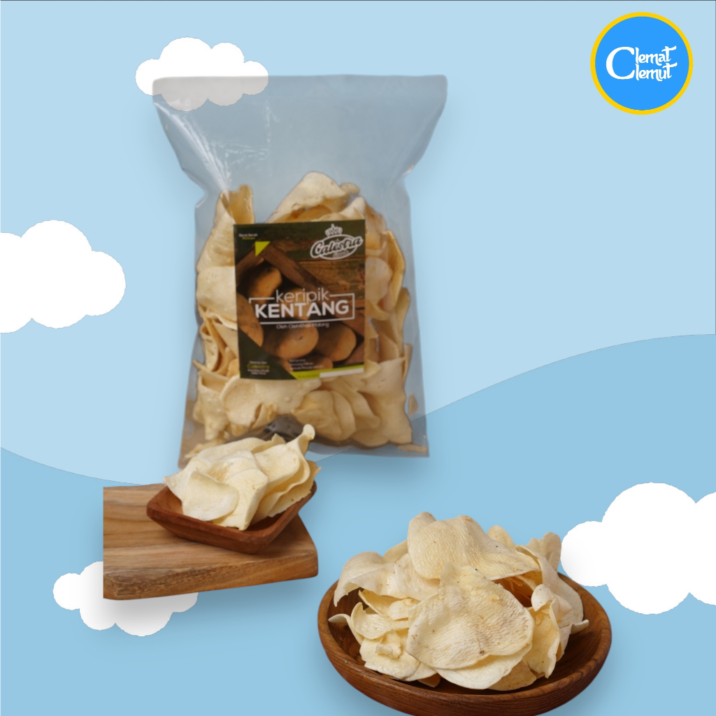 

KERIPIK KENTANG ORIGINAL 75GR - RENYAH & GURIH TANPA TANDING