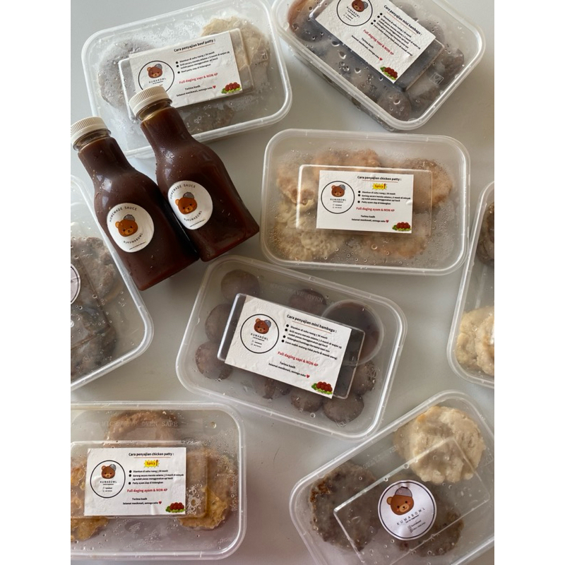 

[NON MSG] Mini Hambagu Non 4P Isi 12 Pcs