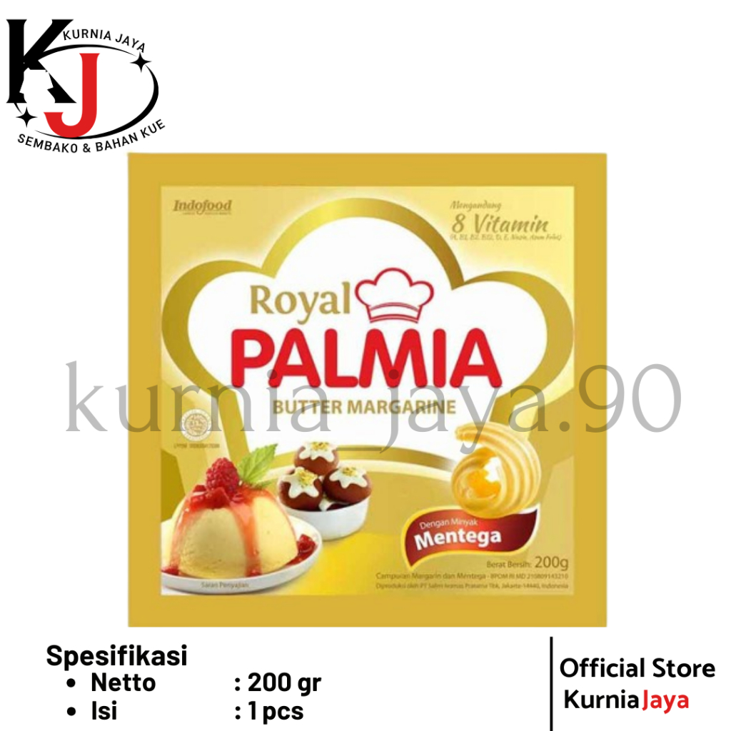 

[ PALMIA ] Royal Butter Margarine 200gr