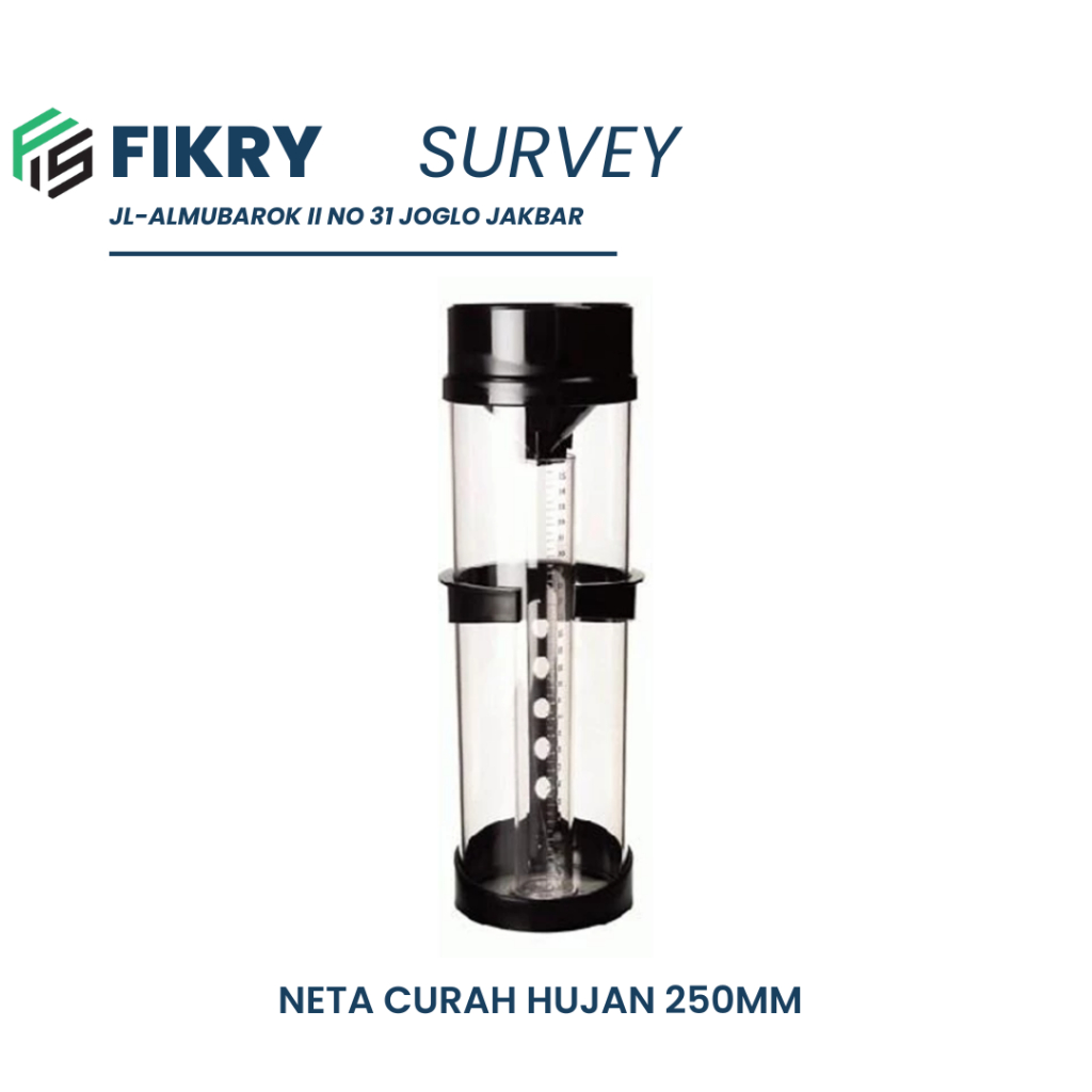 Neta alat curah hujan/pengukuran curah hujan