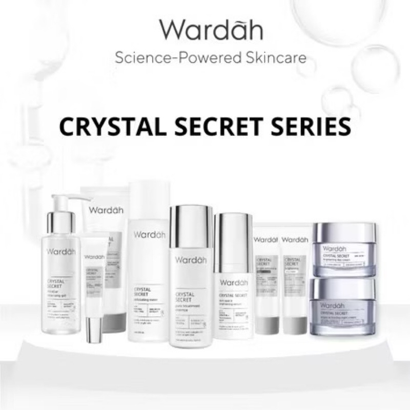 WARDAH CRYSTAL SECRET SERIES OFFICIAL ORIGINAL