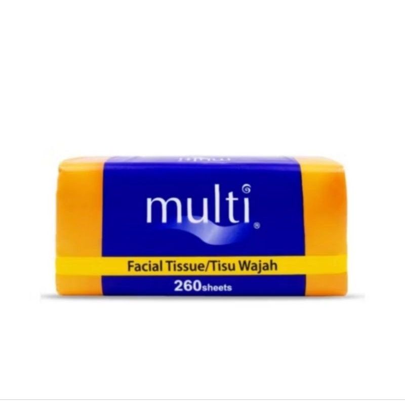 Facial Tissue Tessa Multi 260 Sheet 2 Ply