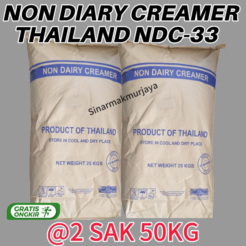 

Non Diary Creamer Thailand NDC-33 Creamer Thailand 50kg @2 sak