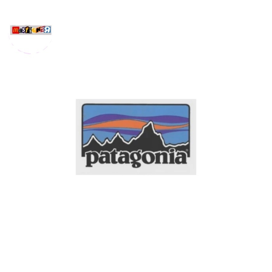 

sticker Patagonia vintage 90s logo stiker outdoor y2k