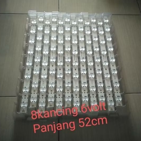 Lampu Backlight 8 Kancing 6 volt - BL mata kodok - BL mata Besar 8 kancing 6 volt - New
