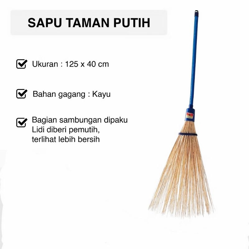 Sapu Lidi Taman/Sapu Lidi Gagang/Sapu Taman
