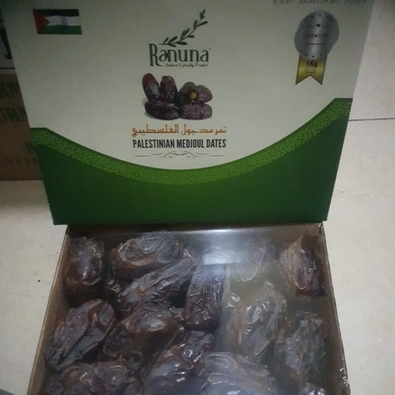 

Kurma Medjol dates 1kg korma medjool dates Ranuna palestinian medjoul