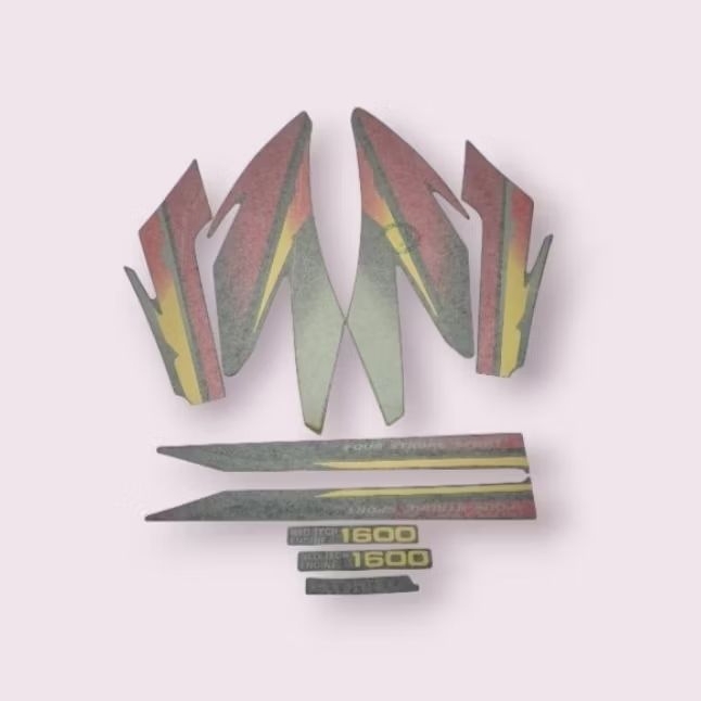 Striping Sticker Stiker Honda GL PRO GLPRO 97 Tahun 1997 Original