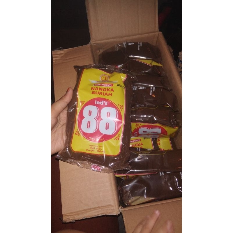 

Kopi Bubuk Buriah Nangka 88 250gram