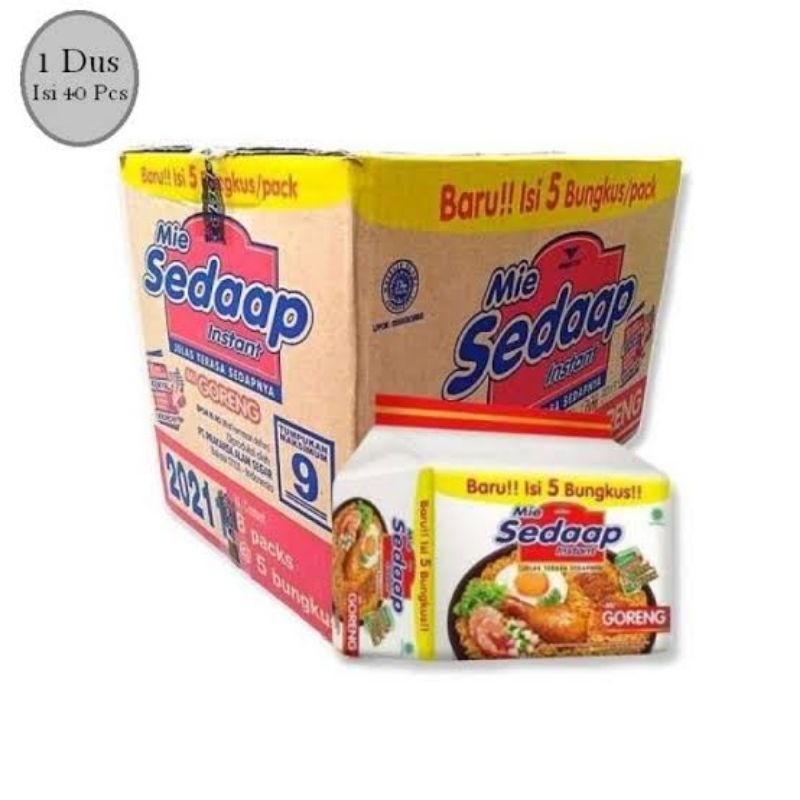 

Mie Sedaap Goreng 1 Dus, isi 40 pcs