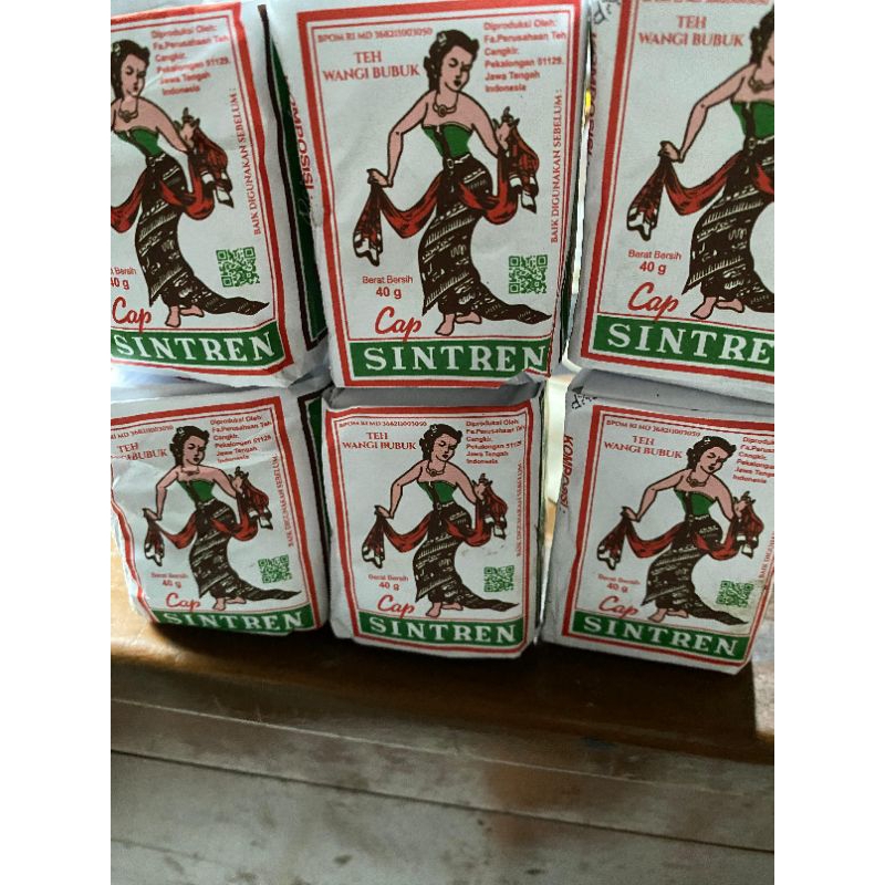 

Teh Sintren 1 slop isi 10 pcs 40gram teh wangi best seller solo