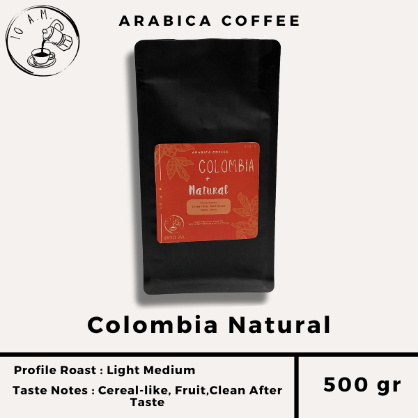 

10AM ROASTERY - Kopi Arabika Colombia Natural (500 gr)