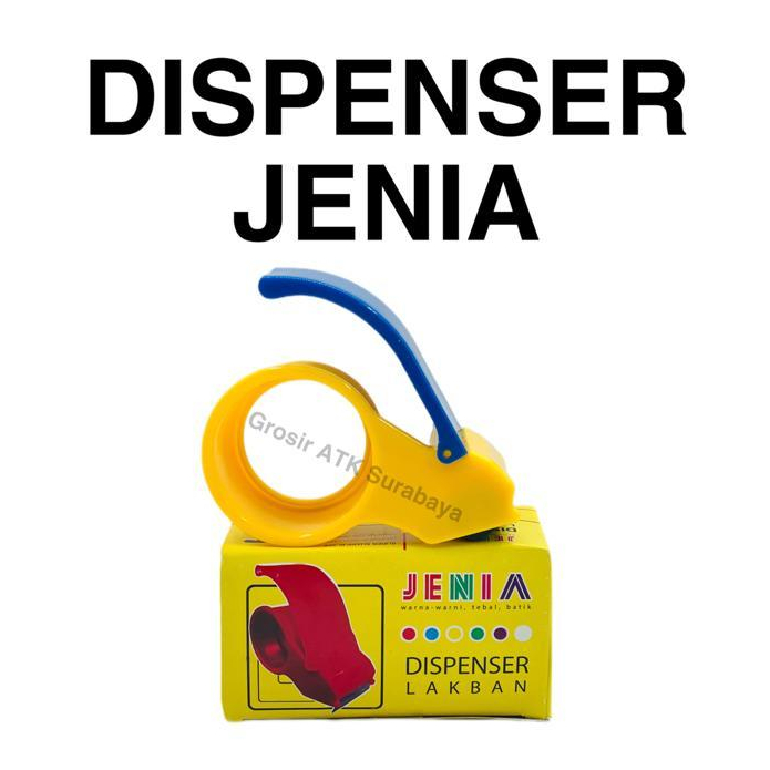 

DISPENSER LAKBAN BAHAN PLASTIK / Tape Cutter / Pemotong Pita Perekat Lakban OPP Bahan Plastik
