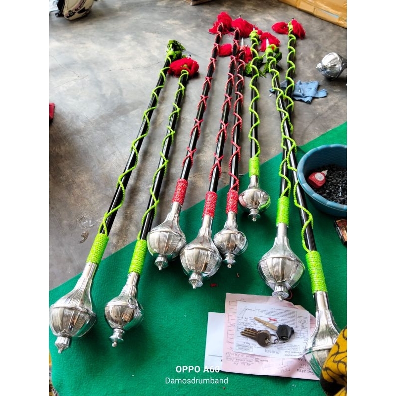 tongkat mayoret/stik mayoret drumband lentur