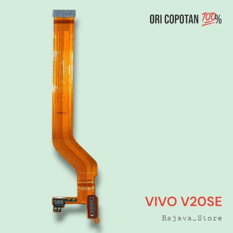 Fleksibel fleksible penghubung LCD mesin vivo v20se ori original cabutan copotan asli garansi normal