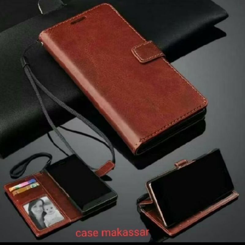 Flip cover Leather Dompet Hp Redmi A1 | A2