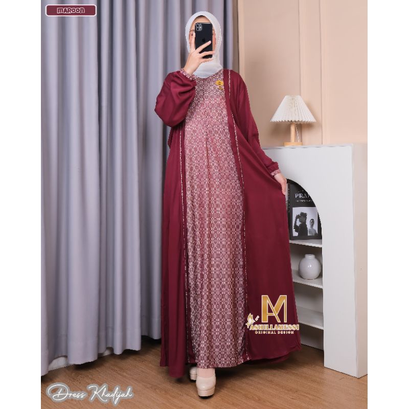 Gamis Rayon twill mix jaguar viscose import