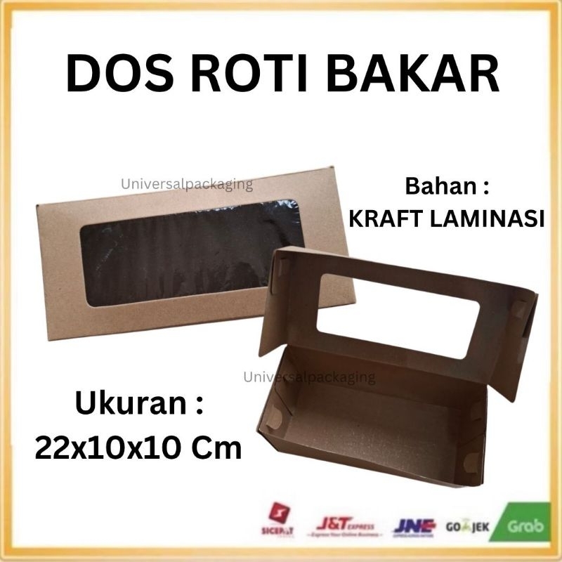 

Dos KRAFT LAMINASI ROTI BAKAR UK 20 dan 22 TINGGI 10 cm | Kraft Roti Bakar