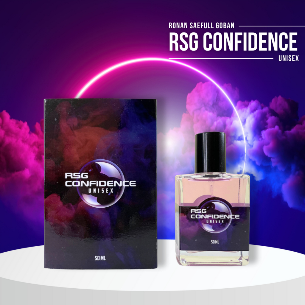 RSG Confidence 50ml Parfum Unisex 99% Naikin PeDe by Ronan Saefull Goban