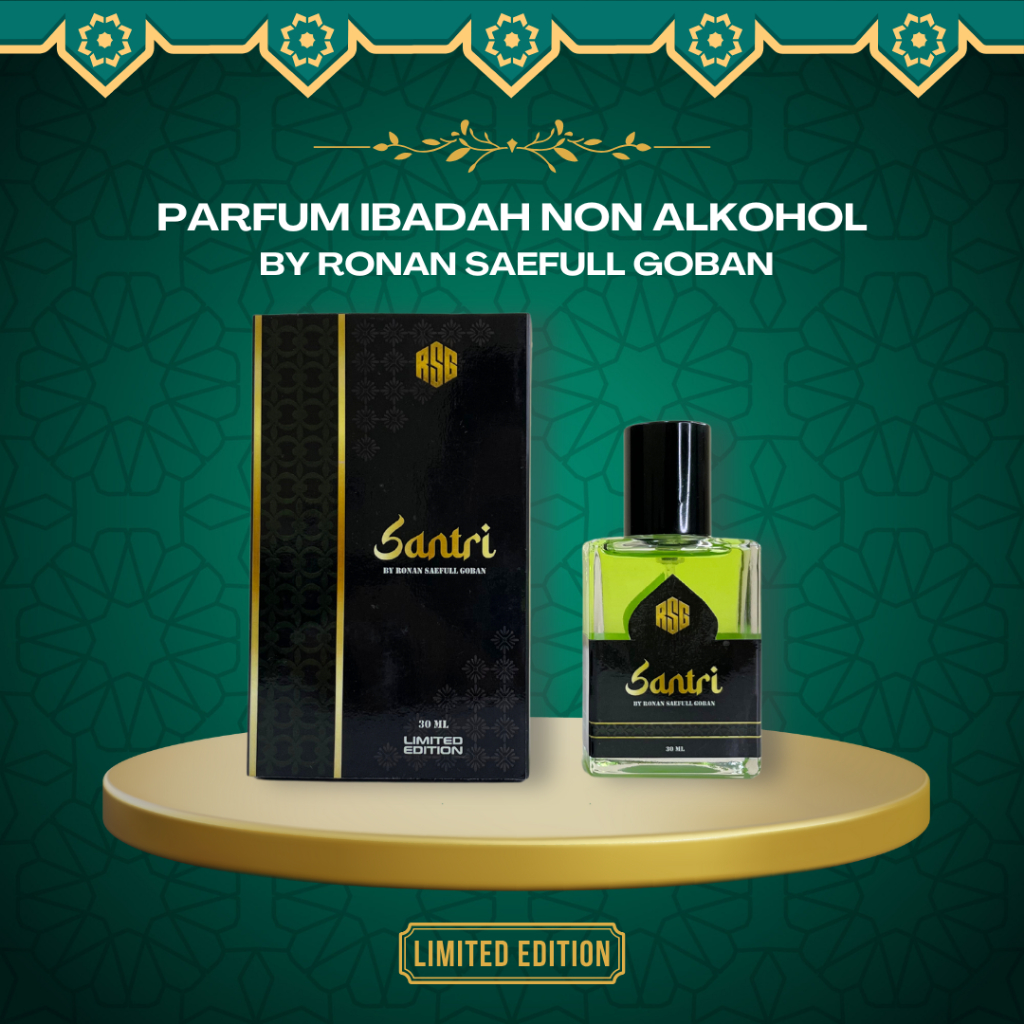 RSG Santri Parfum Ibadah (Halal) Non Alkohol 30ml By Ronan Saefull Goban