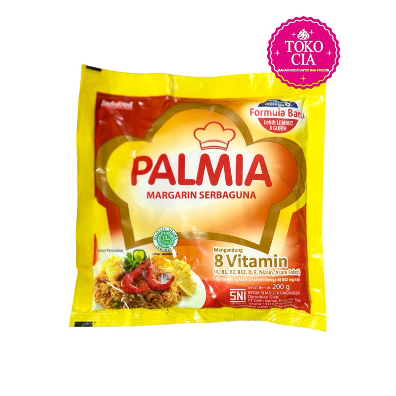 

Palmia Margarin Serbaguna 8 Vitamin 200gr