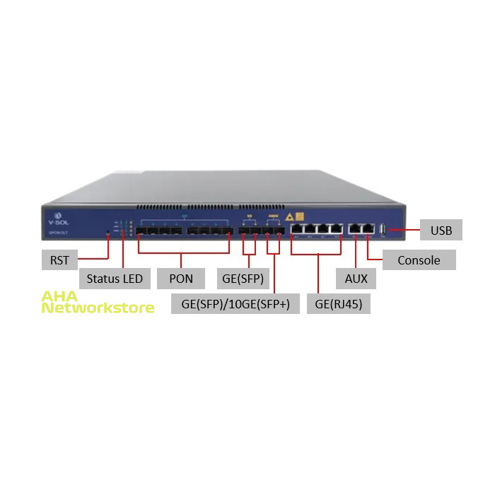 OLT VSOL 8Port GPON VSOL V1600G1-B OLT GPON 8Port VSOL V1600G1-B