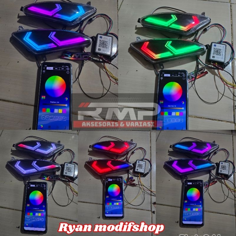 lampu sen mio sporty custume rgb aplikasi mio smile rgb dmx matrix