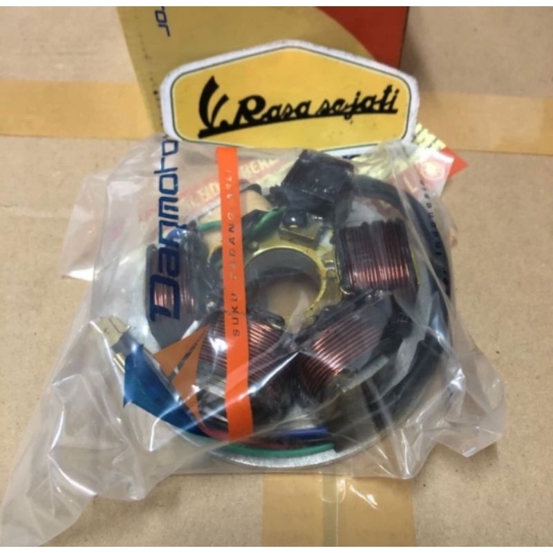 Napur spull spul keren kern set lengkap original danmotor dan motor napur spul cdi vespa excel exclu