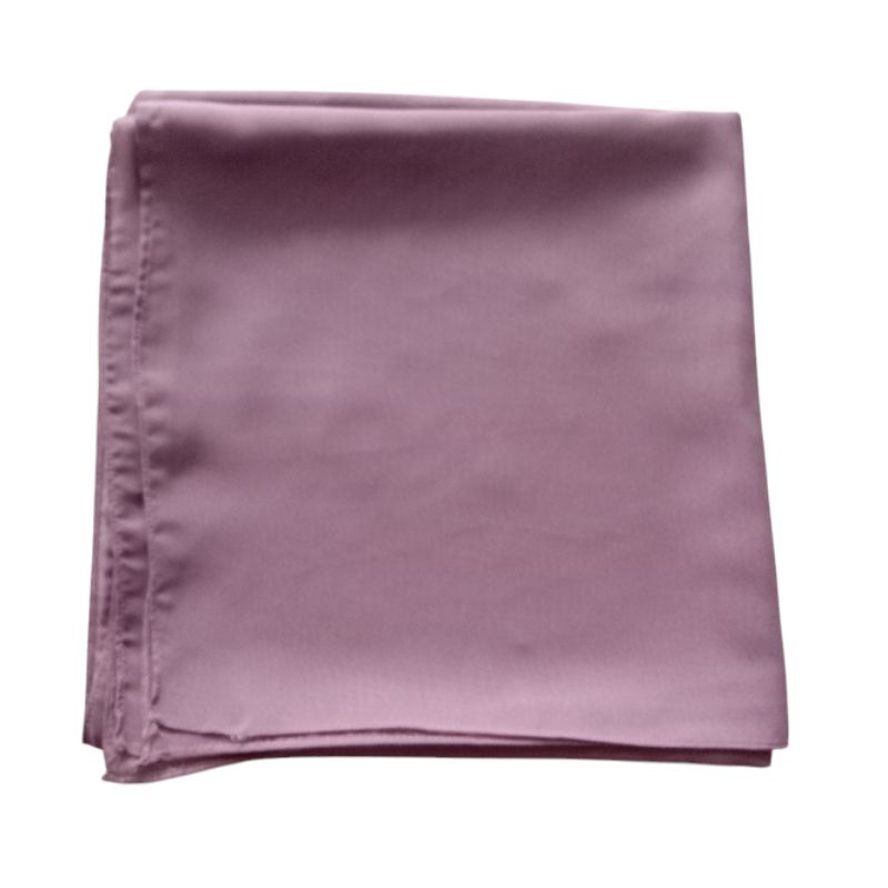 Hijab Segi Empat Bela Square Coklat tua/Dusty Purple