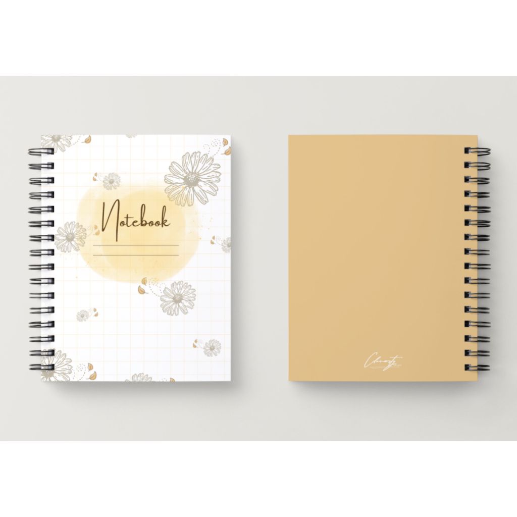 

[Cloversty B-1.G] Notebook ukuran A5/A6