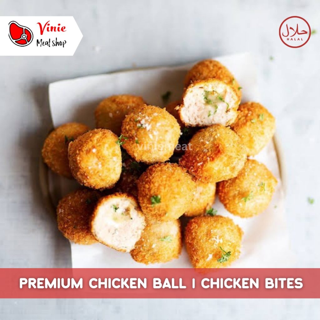 

JUN Premium Cheesy Chicken Bites / Ayam Bulat Isi Ayam Keju