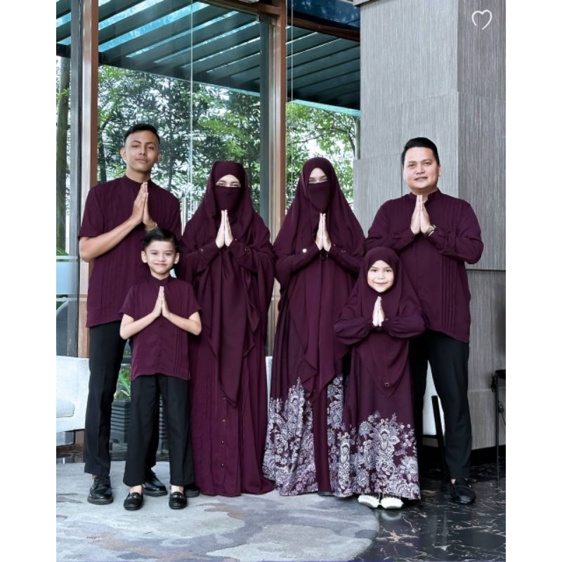 SARIMBIT MAHIRA / ABAYA MALEEHA (POLOS) BY MAHIRA