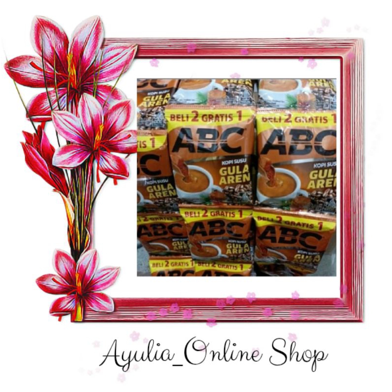 

Kopi ABC gula aren 1 renteng 15 pcs