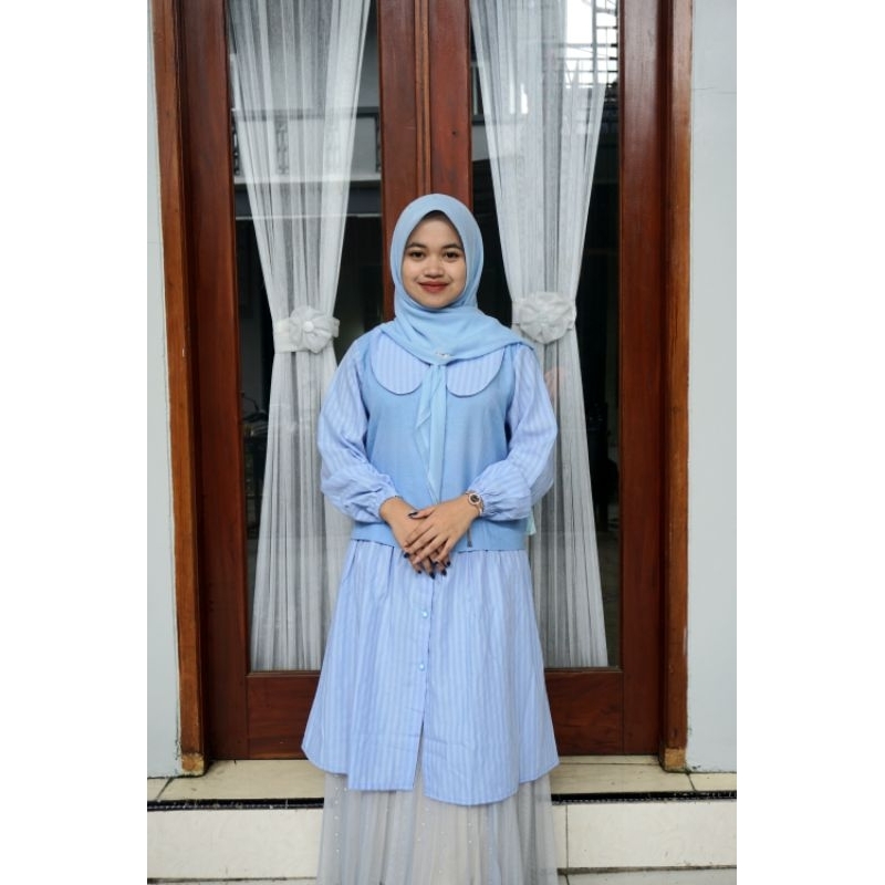 tunik/blouse/kombinasi/salur