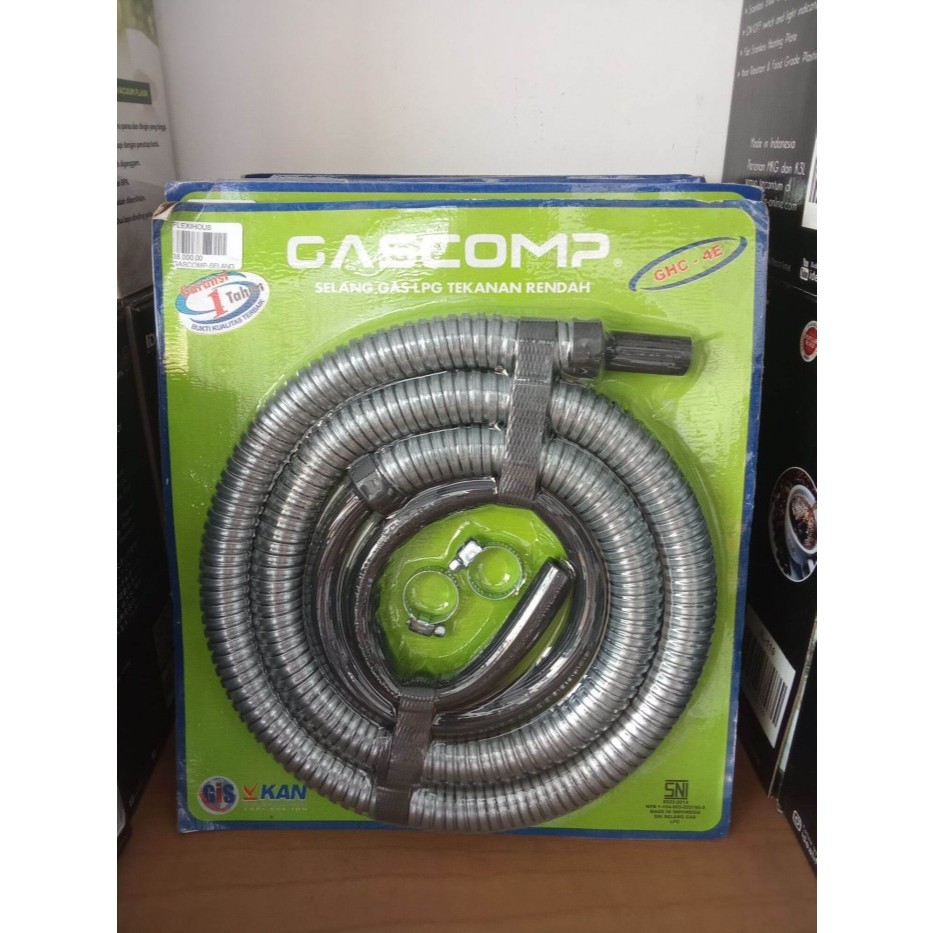 Gascomp Selang Regulator Kompor Gas / Selang Meteran Spiral Lpg