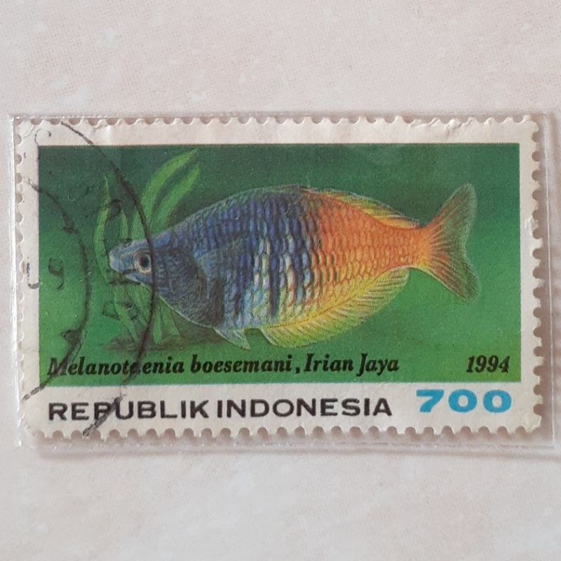 

Perangko Indonesia Ikan Hias Air Tawar (Rp 700) Tahun 1994