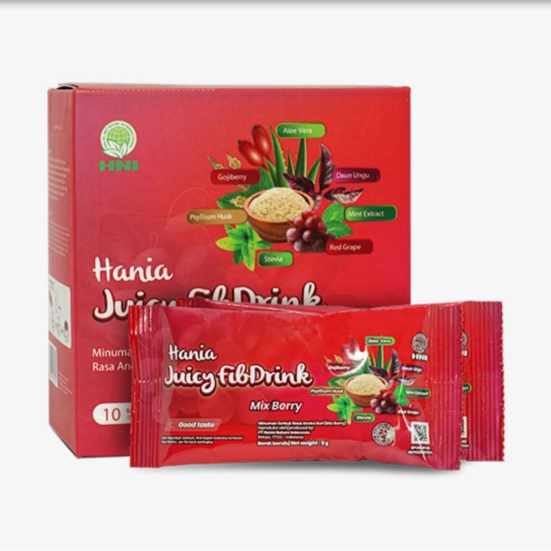 

Hania Juicy FibDrink (Mix Fruit) Terlaris
