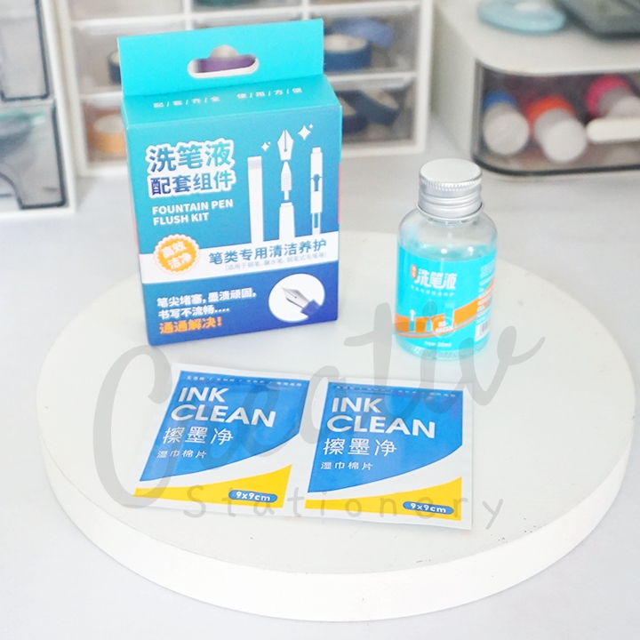 

Ostrich Fountain Pen Cleaner Cleaning Tools Cairan Alat Pembersih Pulpen Tinta Kaligrafi