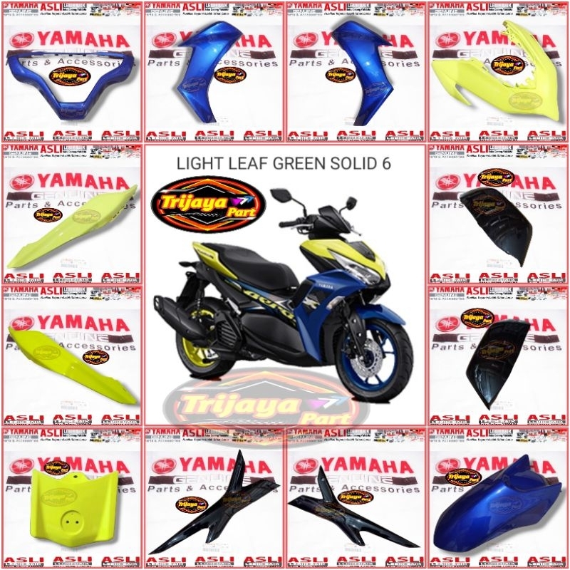 BODY BODY HALUS VARIAN KUNING STABILO AEROX 155 CONNECTED 155 2021-2024 ORIGINAL YAMAHA