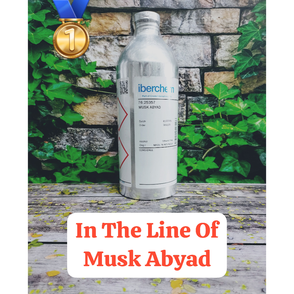 BIBIT PARFUM DARI IBERCHEM (MUSK ABYAD) KEMASAN SEGEL KALENG 1 KG (ORIGINAL)