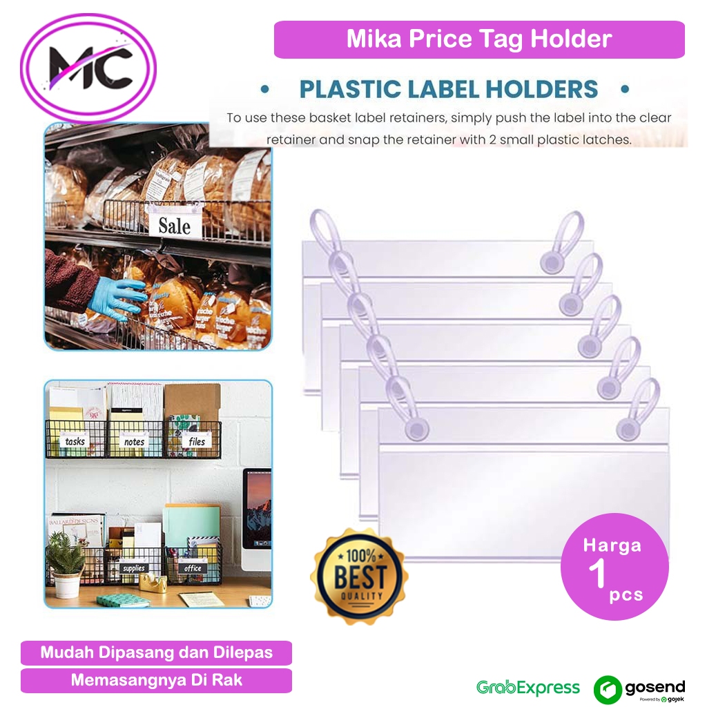 

Mika Gantungan Lebel Harga Model 2 Gantung Price Tag Holder Label Display Jepit Rak Toko Minimarket Keranjang Promo Wire Shelf Price Holder Murah Per Pcs Dokument Organizer