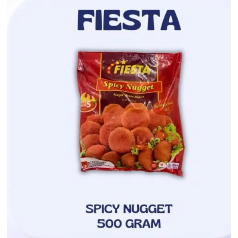 

FIESTA SPICY NUGGET 500gr