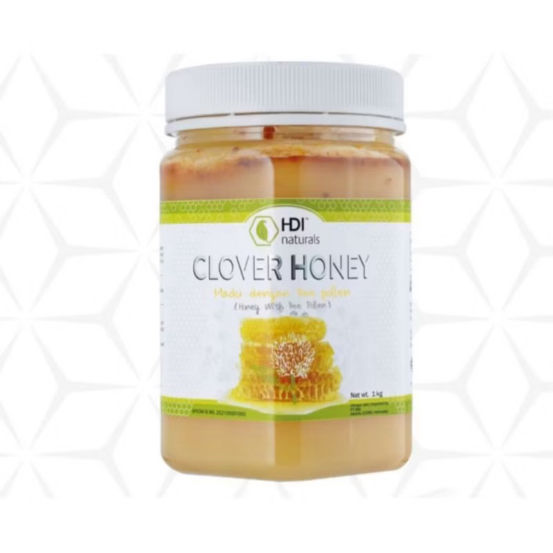 

Clover Honey 1kg (free sendok kayu) exp 2026