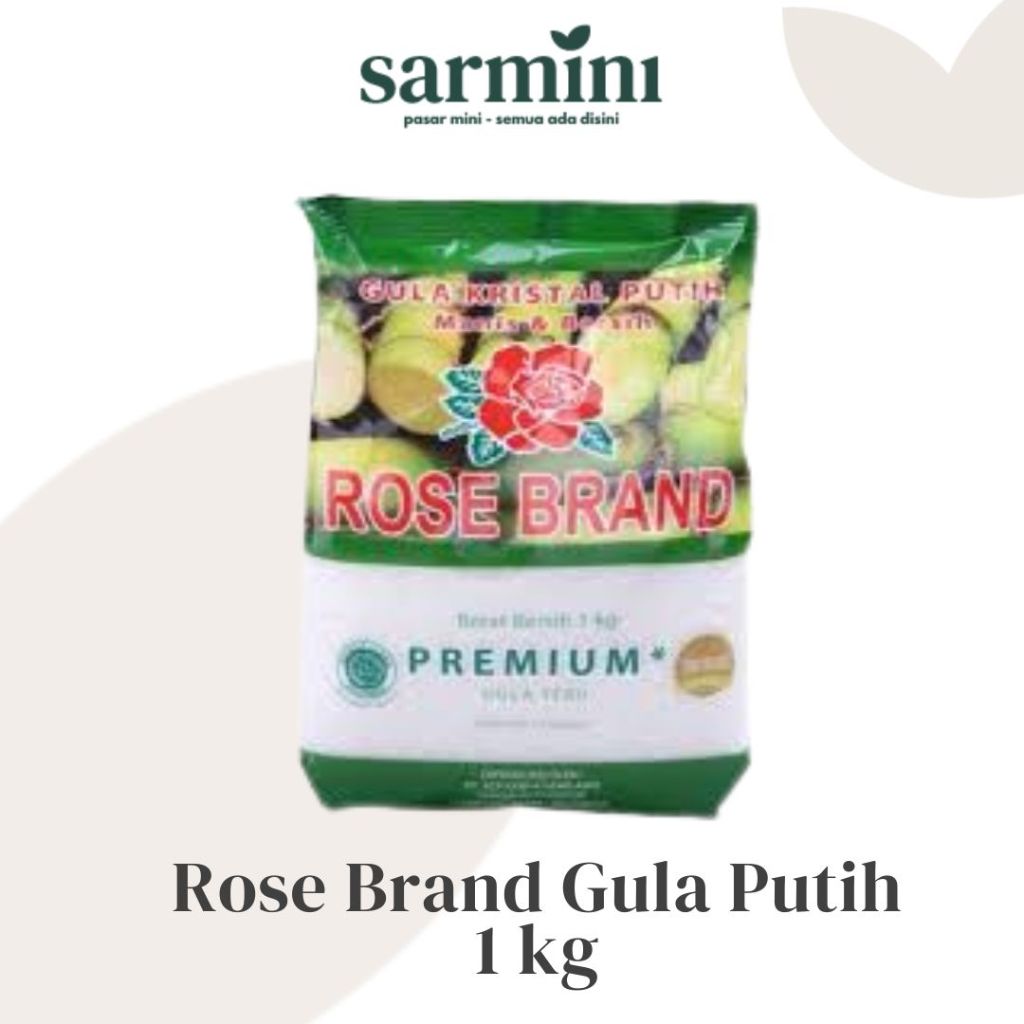 

Rose Brand Gula Pasir Putih 1Kg