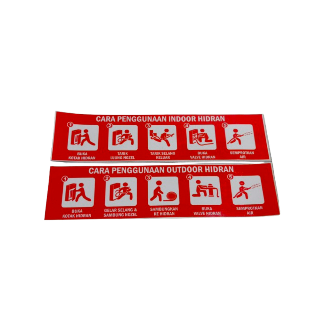 

Stiker Sign Cara Penggunaan Hydrant Indoor & Outdoor
